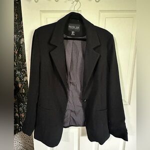 Rachel Zoe Elegant Black Suit Jacket